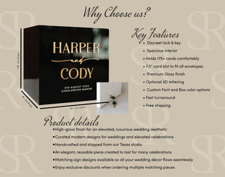 Acrylic Gift Card Box