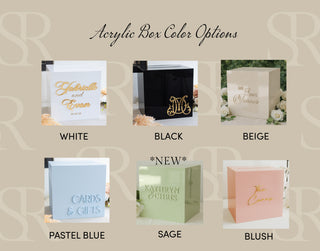 Acrylic Gift Card Box